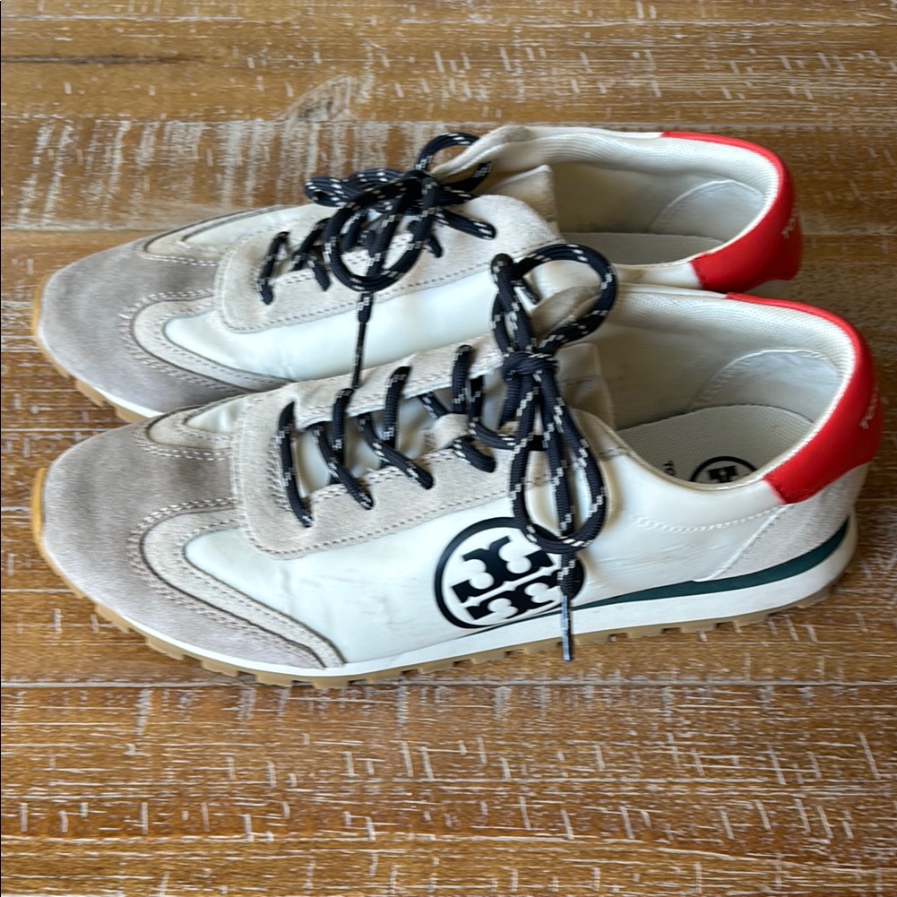 Tory Burch Men's Sneakers - White And Red
